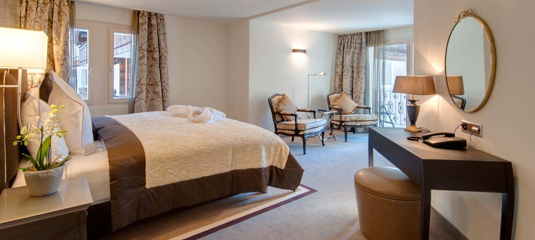 Superior double room in Schloss Hotel 