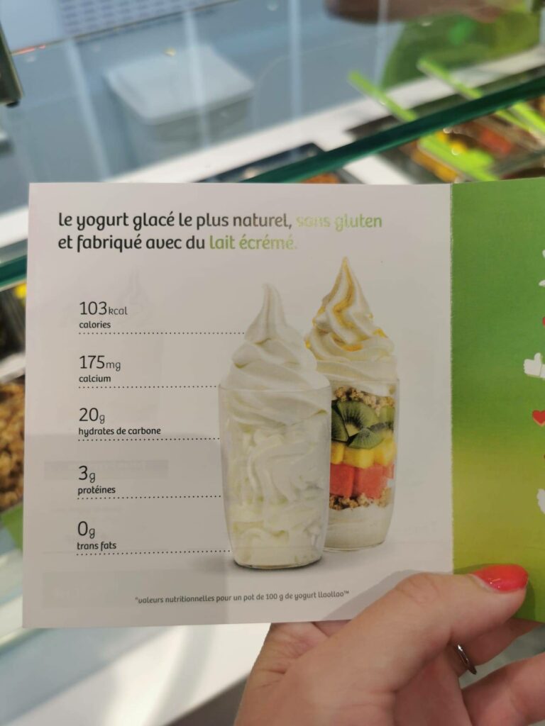 Llaollao frozen yogurt -Most healthy desserts in Geneva and number 1 in the world. 11