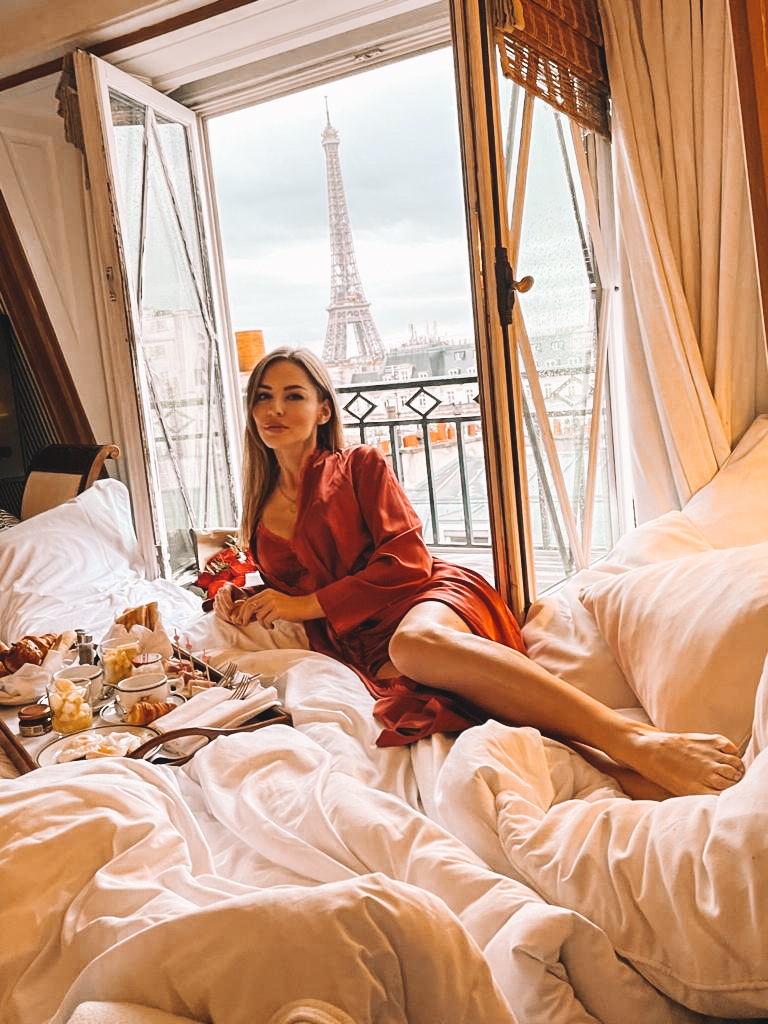 Le Dokhan’s, A Tribute Portfolio Hotel in Paris. Most cozy boutique hotel with an Eiffel Tower view. 37