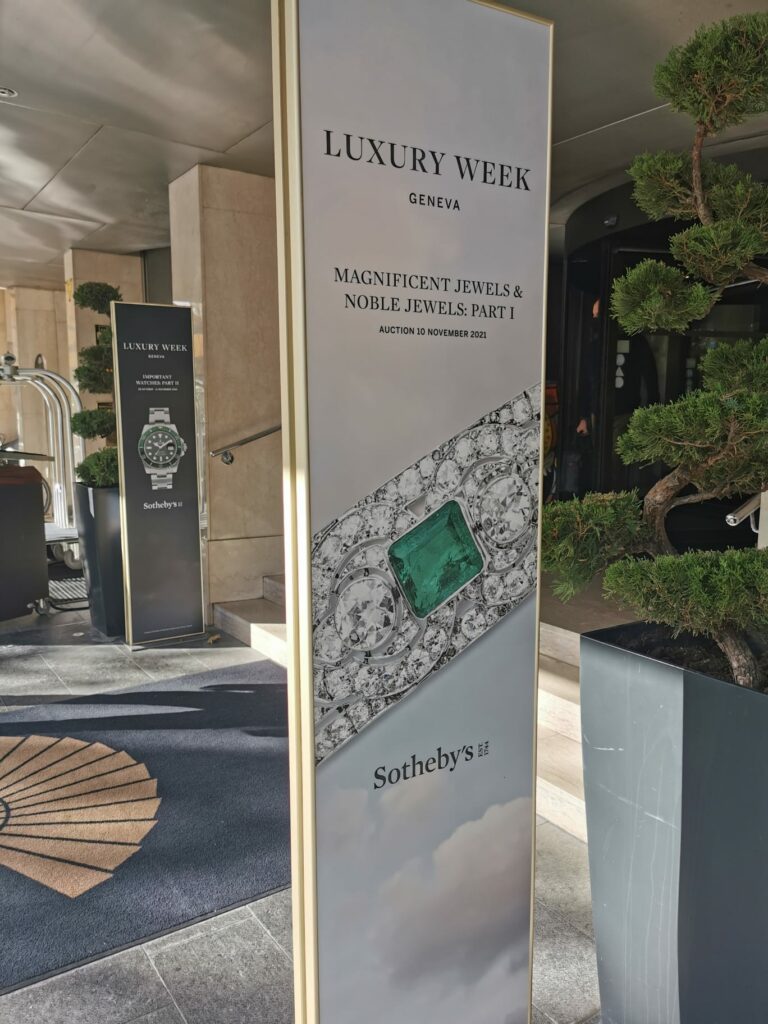 Sotheby's Luxury Week Geneva. Exhibition and auction of rare jewellery, watches, handbags, sneakers and art objects. 2021 35