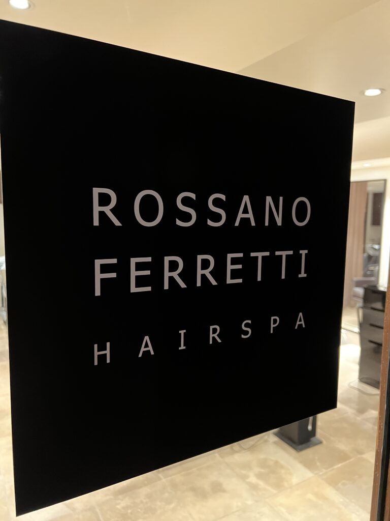 Famous invisible haircut by Rossano Ferretti (The method). My wonderful experience at La Réserve Genève Hotel & Spa in 2021 and 2022.