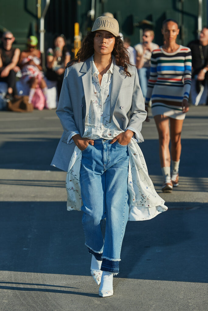 Highlights from Copenhagen Fashion Week SS23 - What you need to know about the best-known Scandi Brands. Ganni Girl, Baum und Pferdgarten's colourful collection and Zalando endorsed upcoming brands. 49