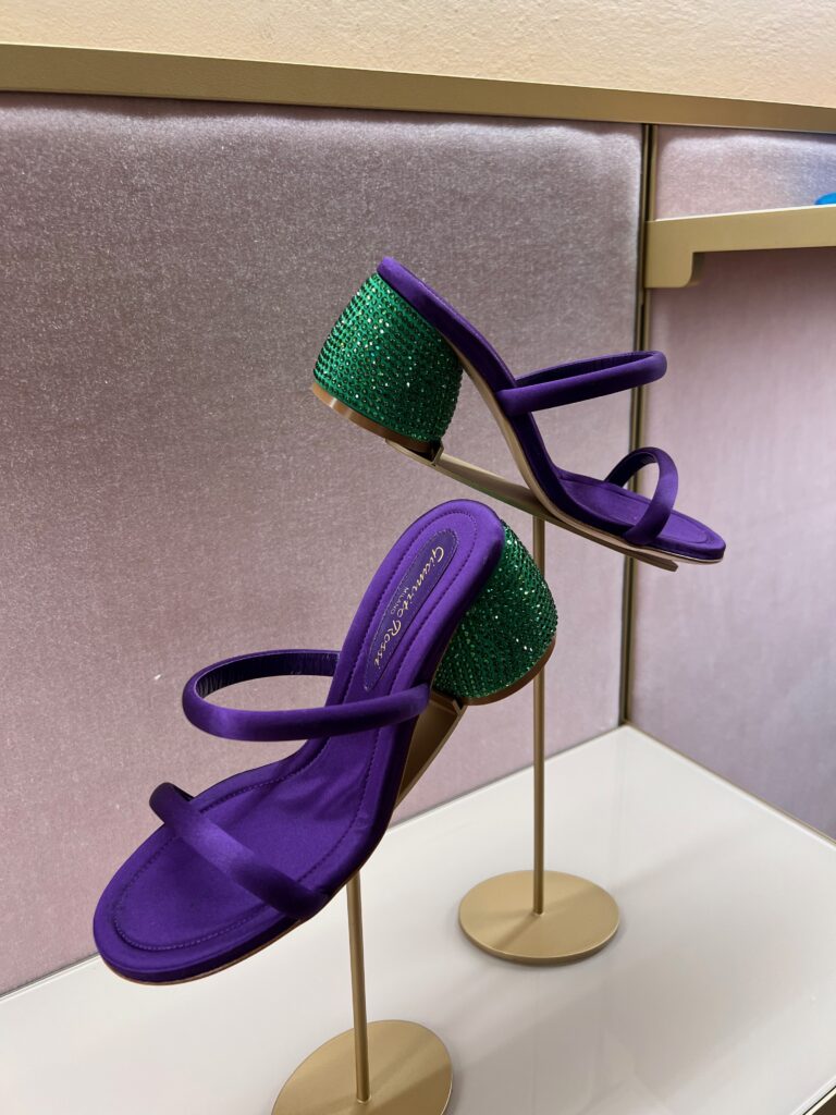 Milan Fashion Week SS23 - Dazzling Shoe Presentations. Giuseppe Zanotti, Gianvito Rossi, Sergio Rossi, Casadei, Le Silla. Must-see Shoes Collection and trends for Spring Summer 2023. 50