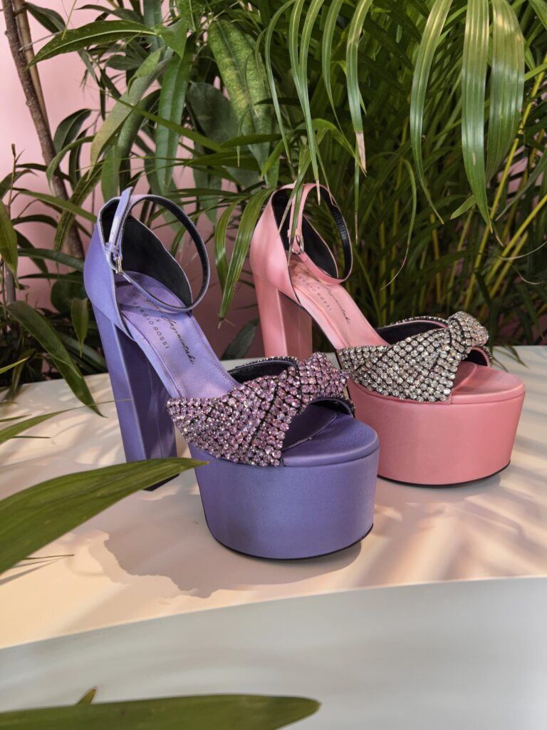 Milan Fashion Week SS23 - Dazzling Shoe Presentations. Giuseppe Zanotti, Gianvito Rossi, Sergio Rossi, Casadei, Le Silla. Must-see Shoes Collection and trends for Spring Summer 2023. 82