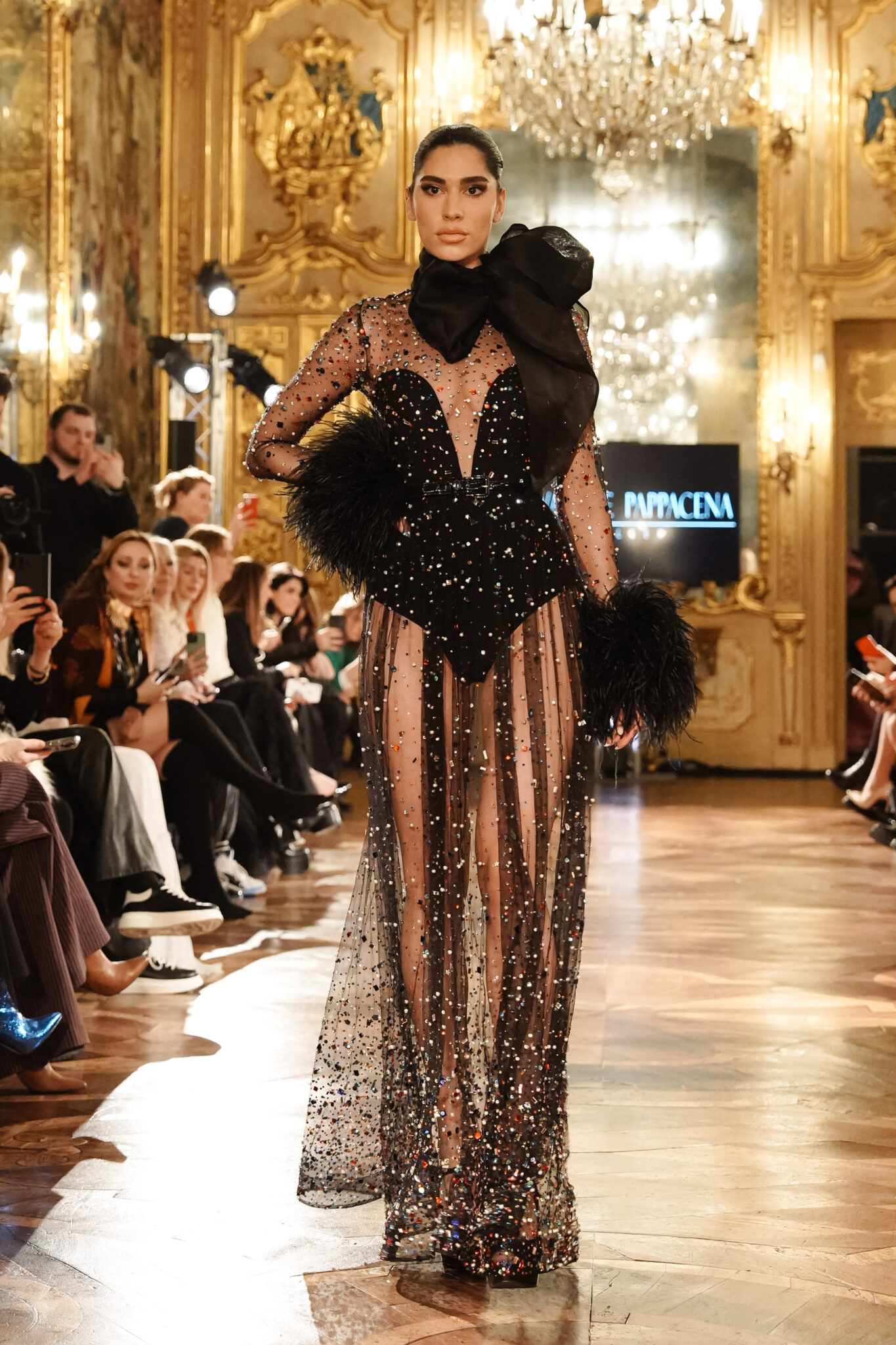 What you need to know about the stunning Fashion Show at Palazzo Clerici during MFW F/W 22/23. Fashion Week Studio 's impressive show presenting: Cristina Tamborero, Salvatore Pappacena, TINA COUTURE, NARCIZA Severa and Frida Xhoi & Xhei.