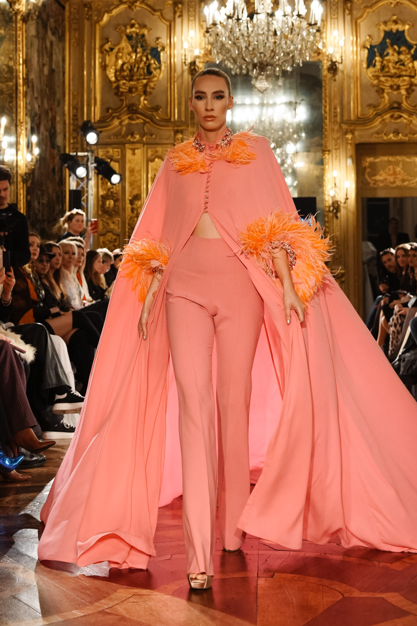 What you need to know about the stunning Fashion Show at Palazzo Clerici during MFW F/W 22/23. Fashion Week Studio 's impressive show presenting: Cristina Tamborero, Salvatore Pappacena, TINA COUTURE, NARCIZA Severa and Frida Xhoi & Xhei.