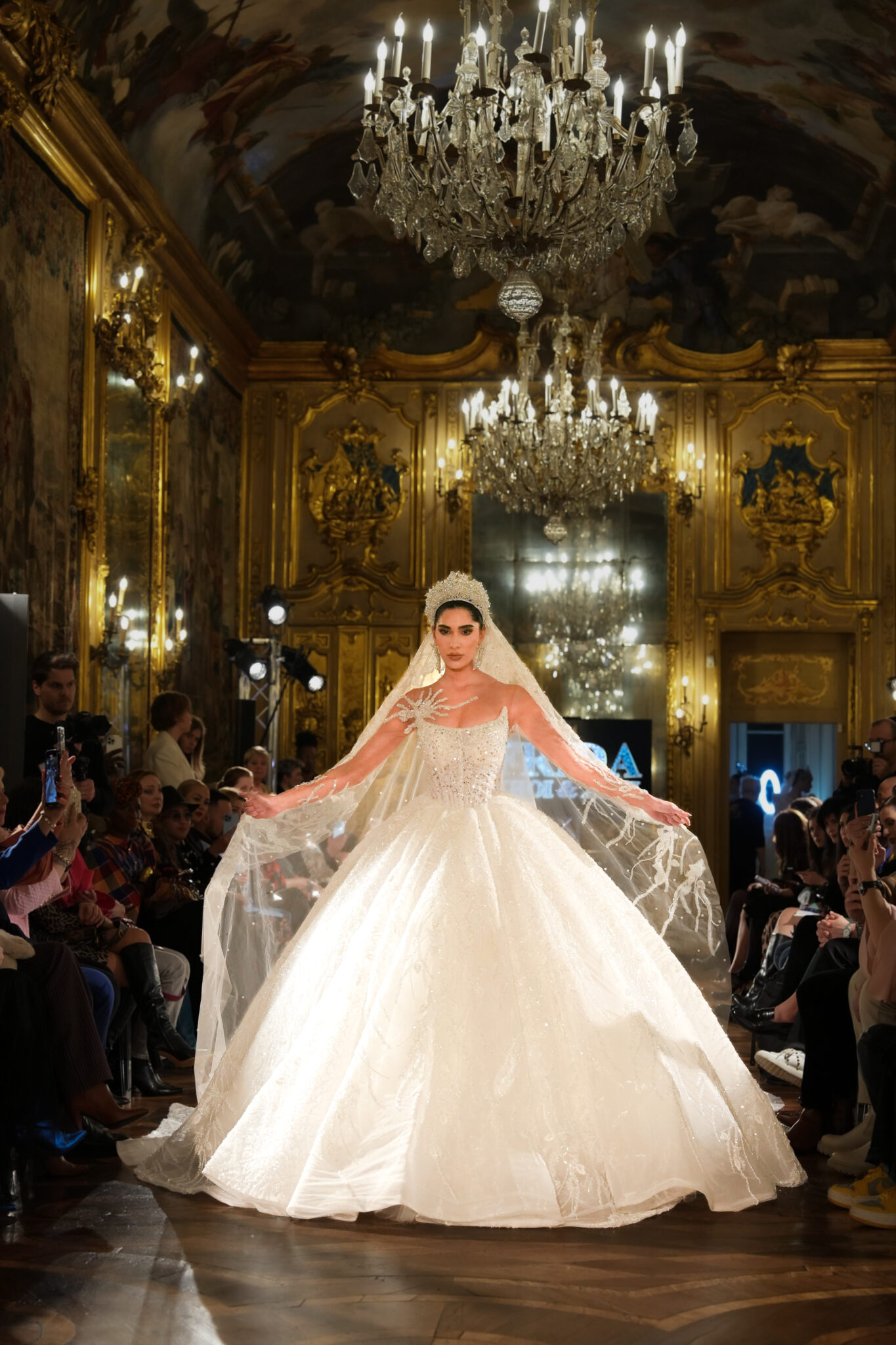 What you need to know about the stunning Fashion Show at Palazzo Clerici during MFW F/W 22/23. Fashion Week Studio 's impressive show presenting: Cristina Tamborero, Salvatore Pappacena, TINA COUTURE, NARCIZA Severa  and Frida Xhoi & Xhei.