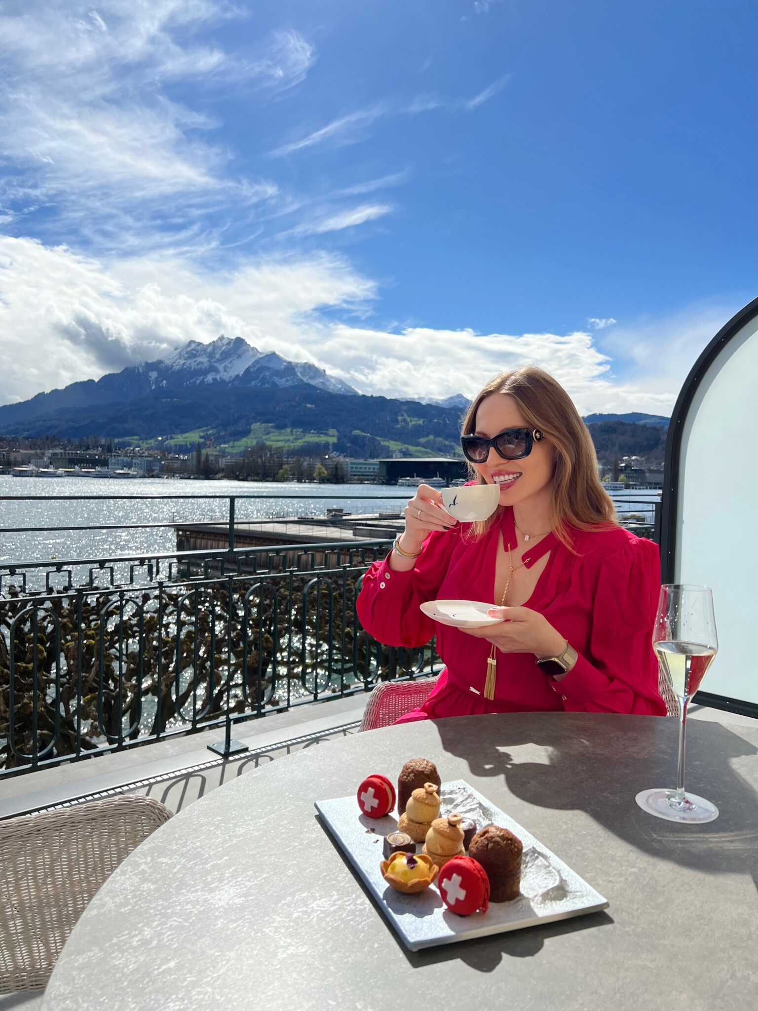 Mandarin Oriental Palace Luzern. A Historic Belle Epoque Palace reopened in 2022. /A magnificent hotel with a panoramic view of Lake Lucerne./