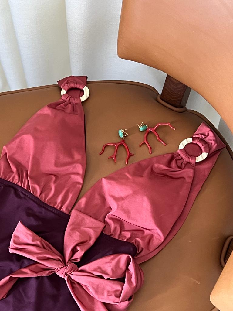 Ocean-Inspired Global Trend for Summer 2023 with sustainable swimwear brand Mariella B. Green and Antonino De Simone Italian Jewellery manufacturer.