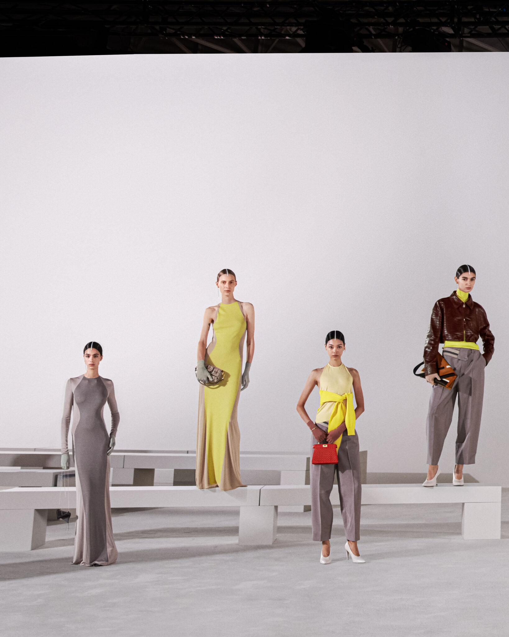 FENDI WOMENSWEAR COLLECTION - SS24 During MFW. COMFORT, LUXURY AND HERITAGE.