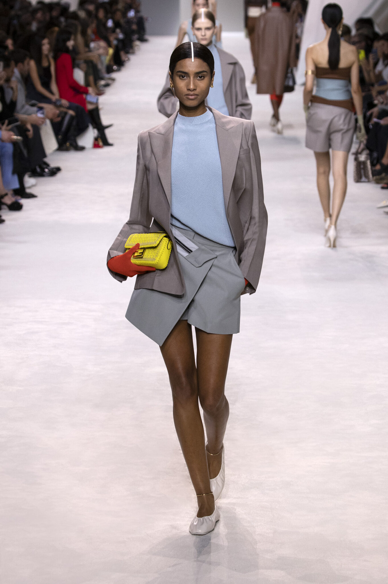 FENDI WOMENSWEAR COLLECTION - SS24 During MFW. COMFORT, LUXURY AND HERITAGE. 