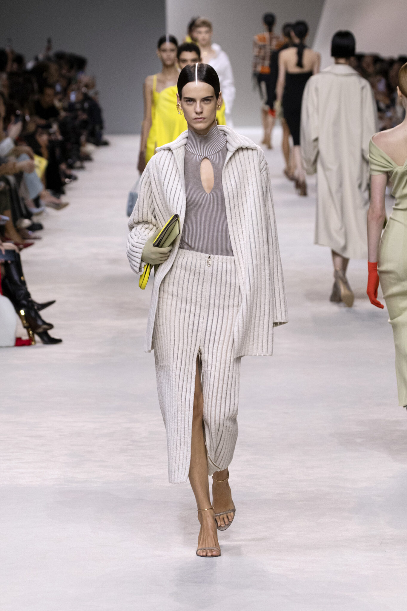 FENDI WOMENSWEAR COLLECTION - SS24 During MFW. COMFORT, LUXURY AND HERITAGE. 