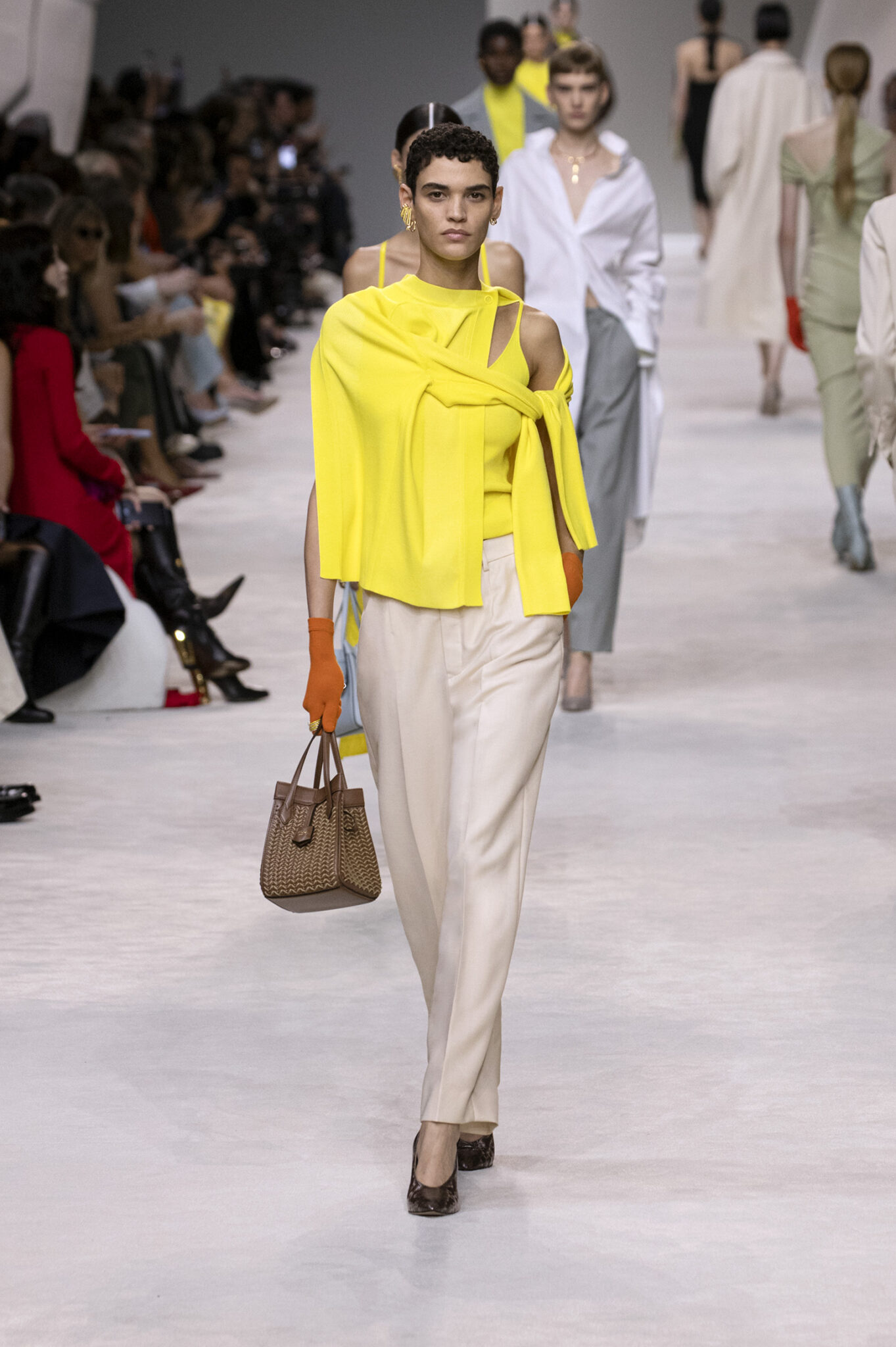 FENDI WOMENSWEAR COLLECTION - SS24 During MFW. COMFORT, LUXURY AND HERITAGE. 