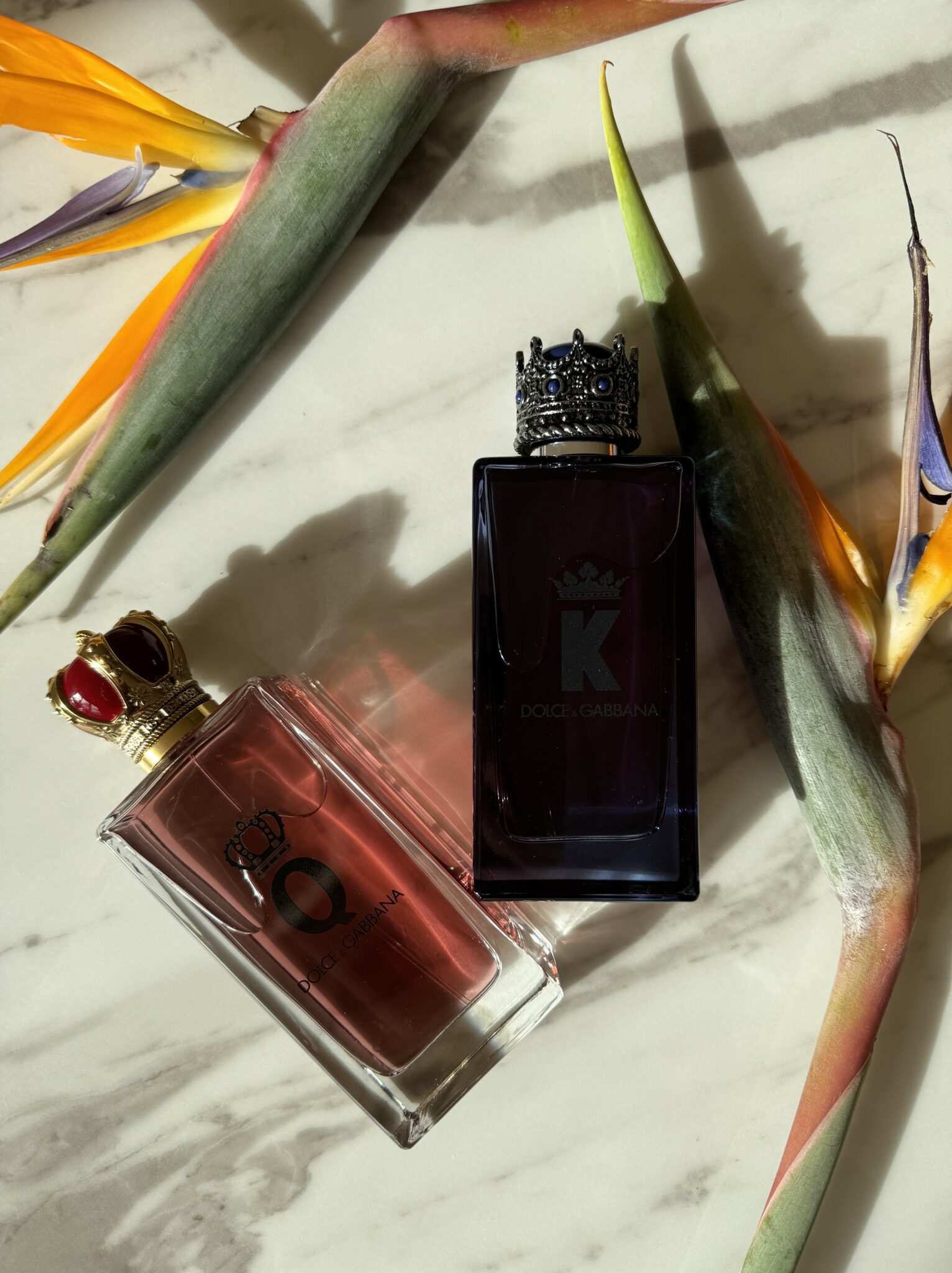 Introducing Dolce & Gabbana's New Fragrances: Q and K. The powerful duo for Spring 2024. 