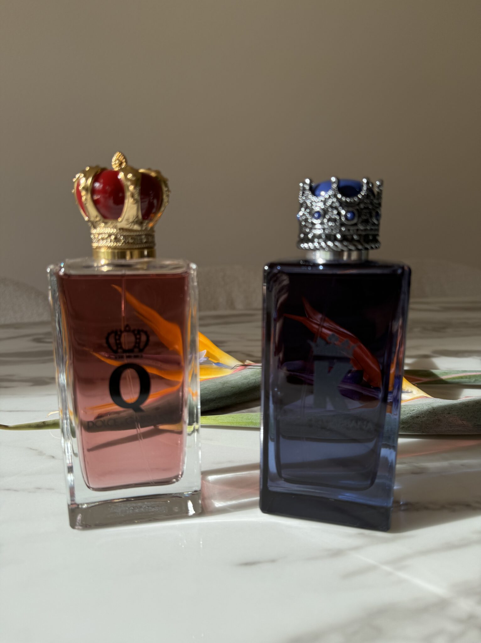 Introducing Dolce & Gabbana's New Fragrances: Q and K. The powerful duo for Spring 2024. 