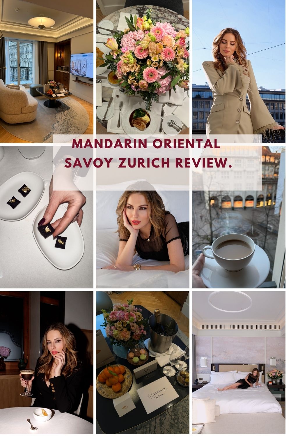 Unveiling the Elegance of the recently opened Mandarin Oriental Savoy, Zurich.  Zurich's latest luxury hot spot and 5 reasons why you need to visit it.