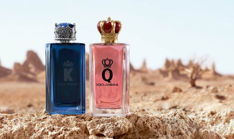 Introducing Dolce & Gabbana's New Fragrances: Q and K. The powerful duo for Spring 2024. 