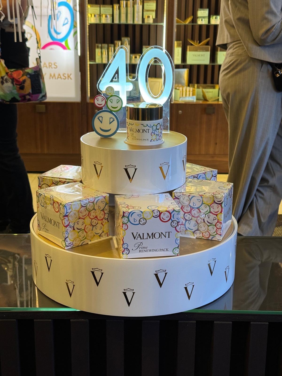 Celebrating 40 Years of Valmont Prime Renewing Pack Mask. The ultimate product for your beauty routine. 