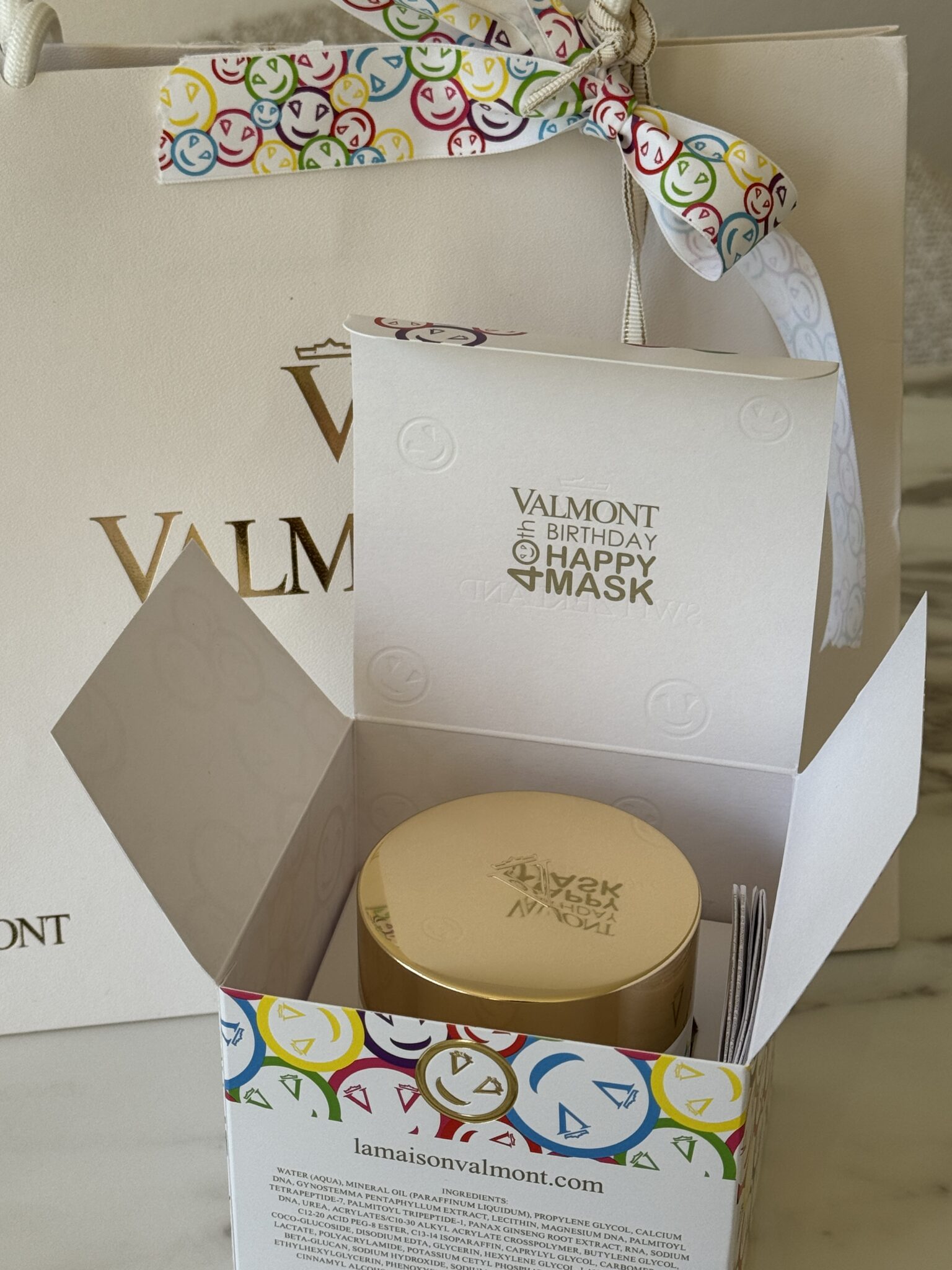 Celebrating 40 Years of Valmont Prime Renewing Pack Mask. The ultimate product for your beauty routine. 