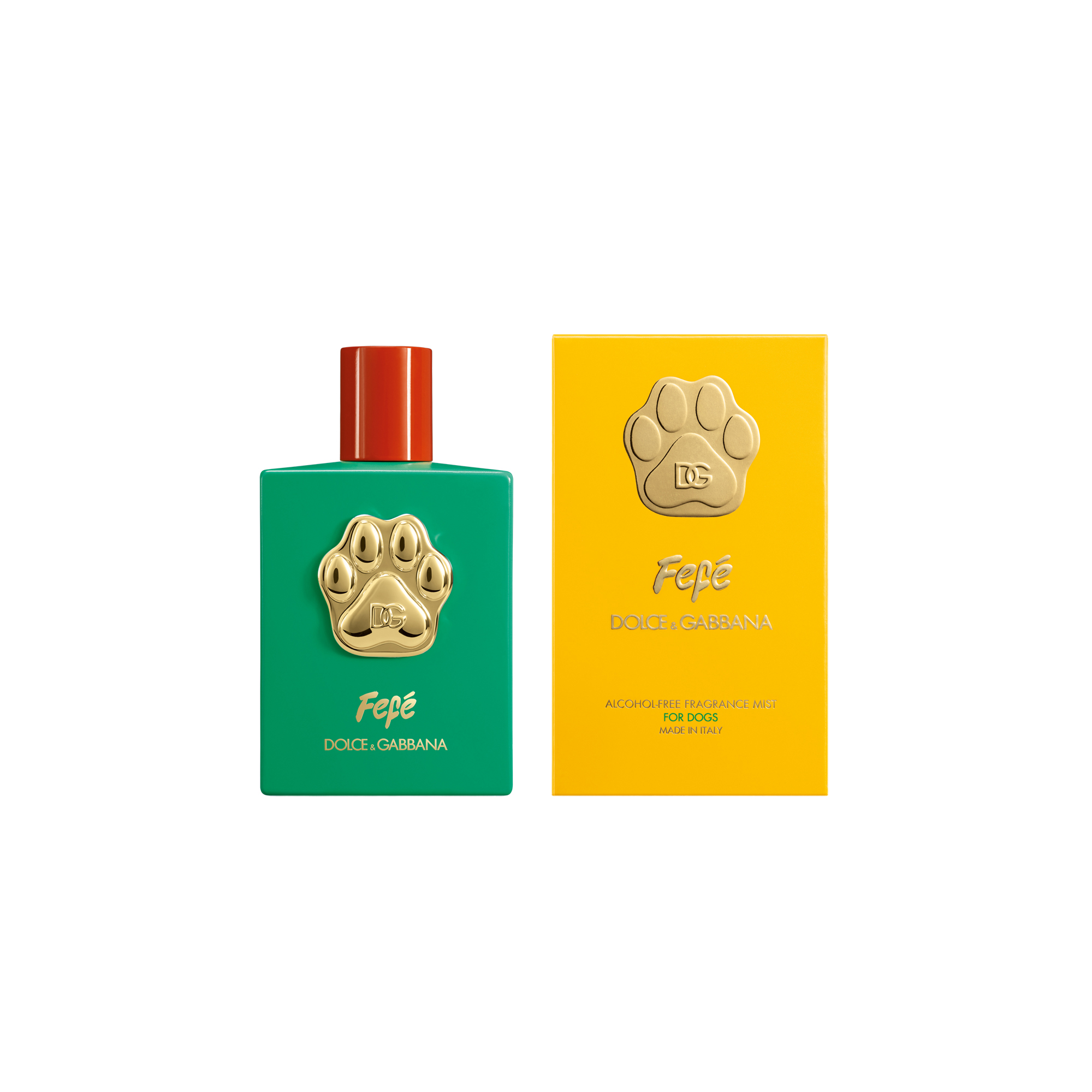 Dolce&Gabbana presents Fefé, the brand’s 1st alcohol-free fragrance for dogs.