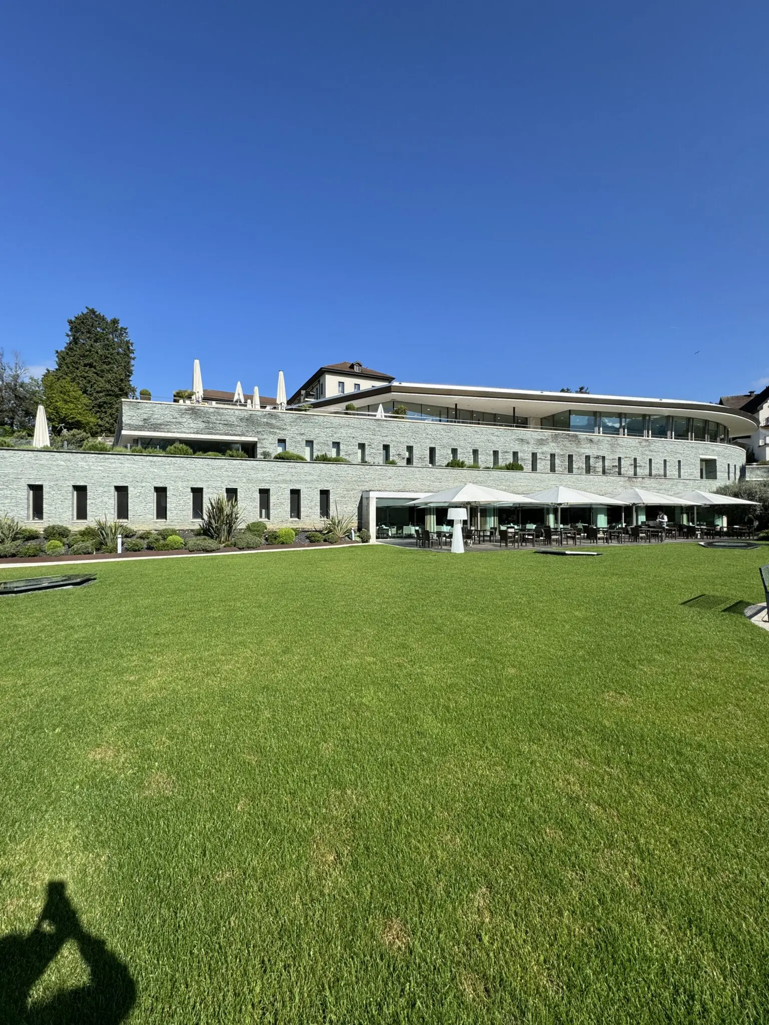 Detox Reset program at Clinique La Prairie in Montreux. The iconic luxurious clinic from the beginning of the 20th century. 1