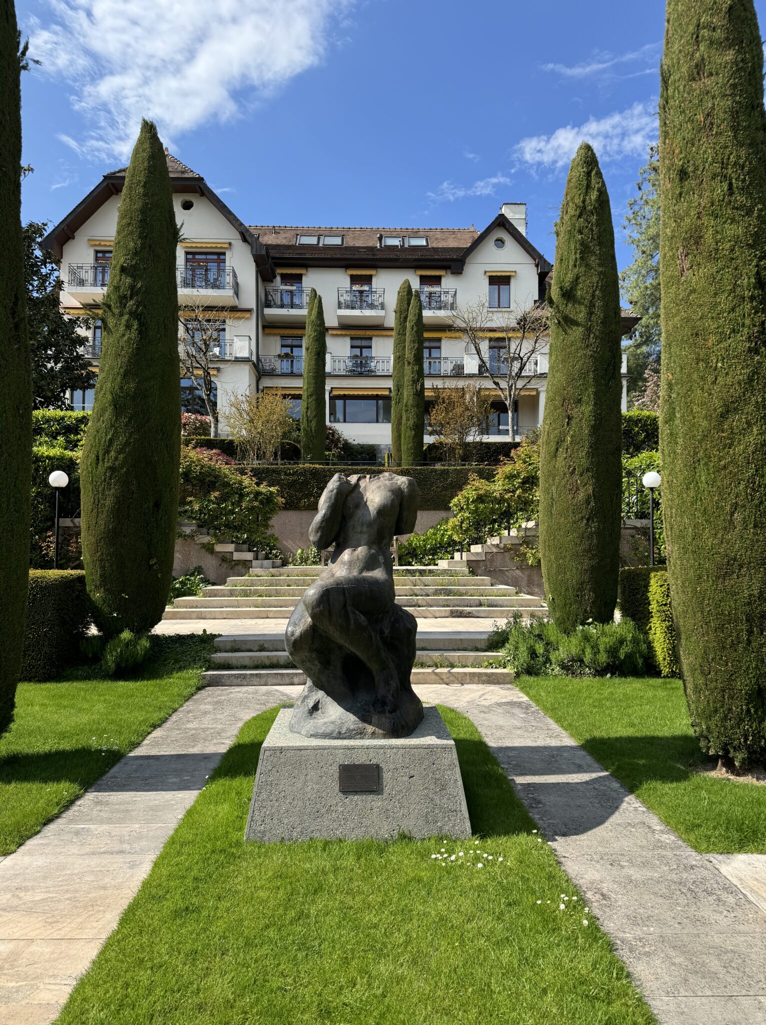 Detox Reset program at Clinique La Prairie in Montreux. The iconic luxurious clinic from the beginning of the 20th century.