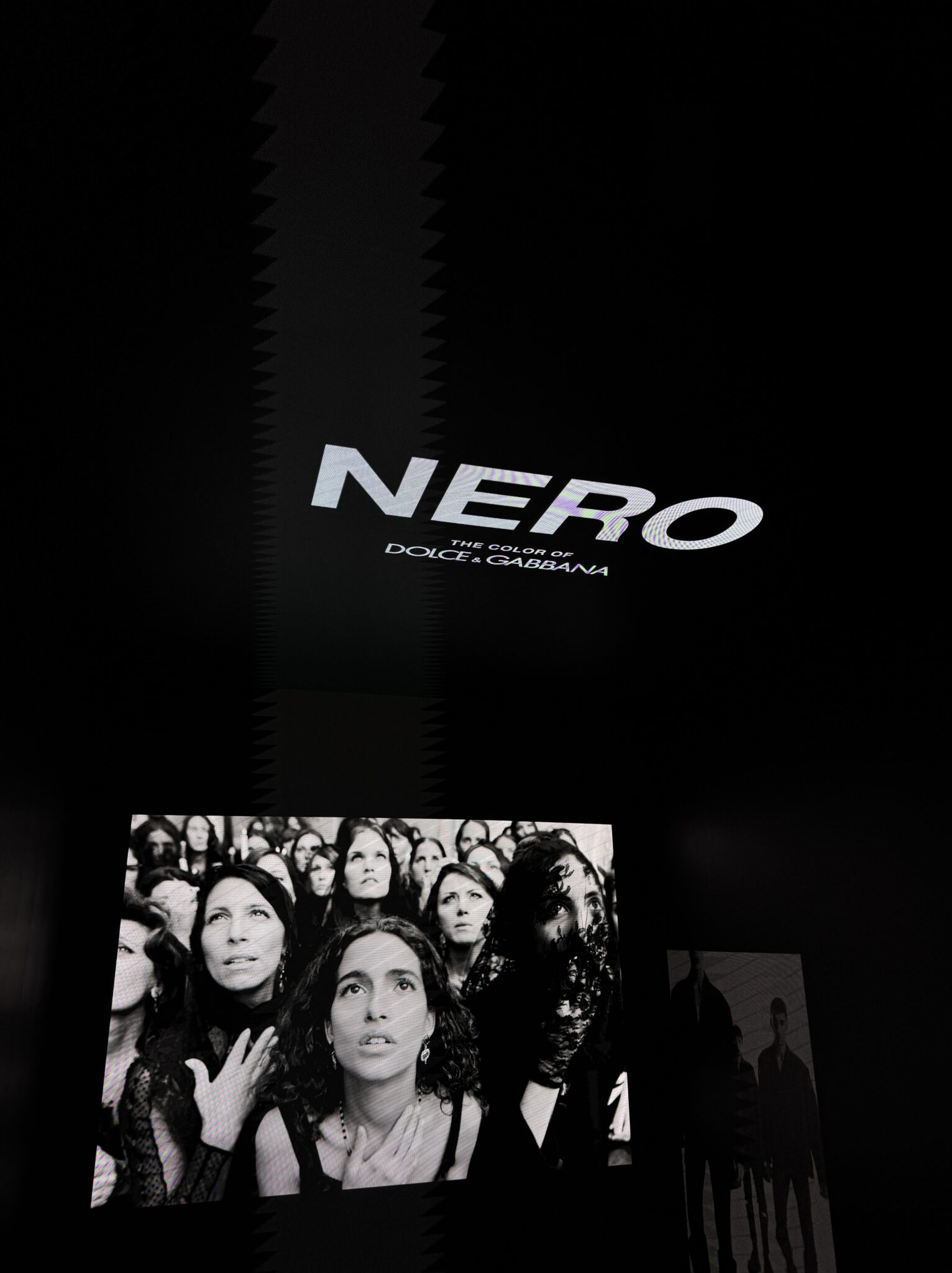 NERO- The Book by Dolce & Gabbana and its event during MFW SS25.