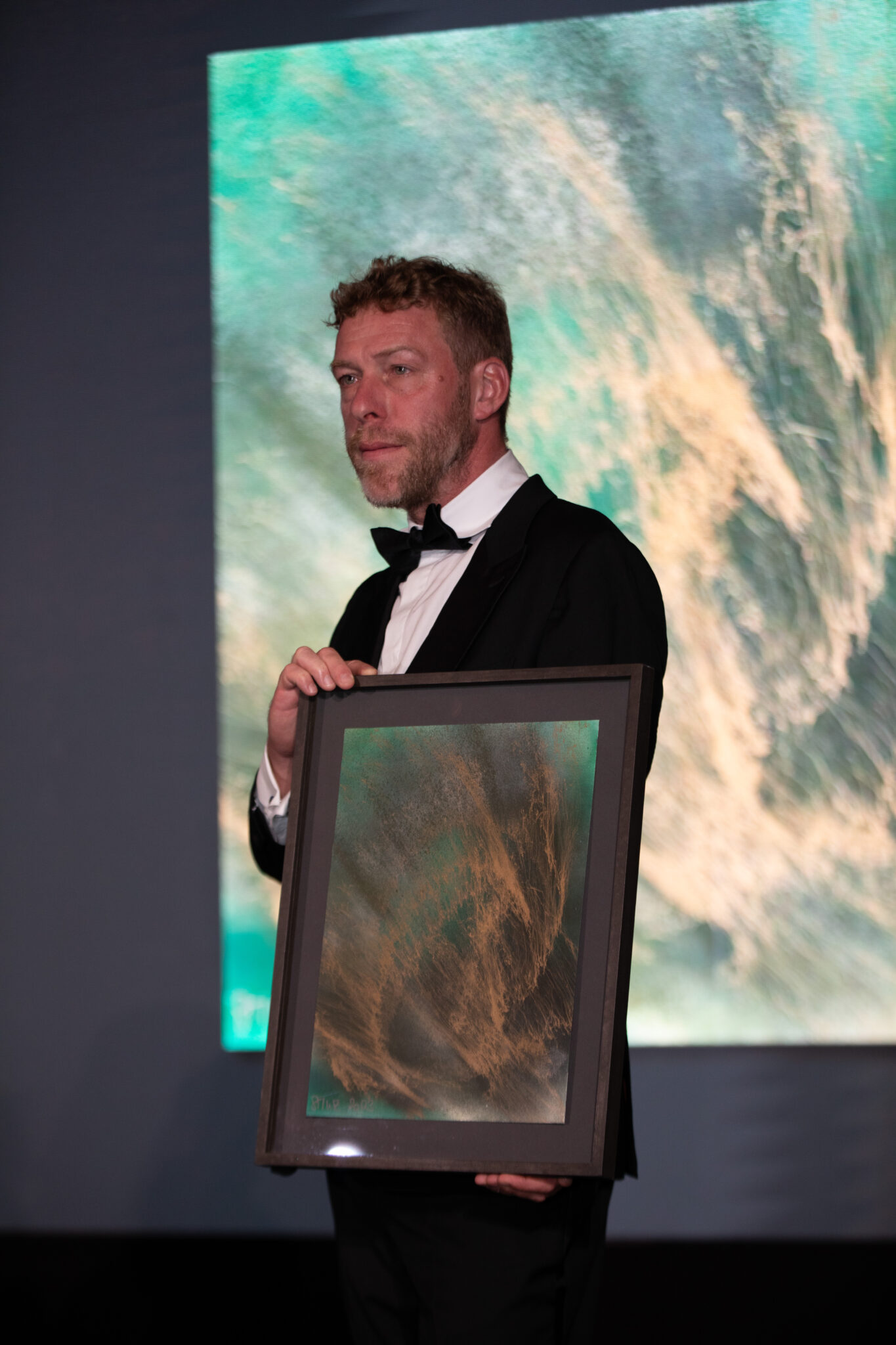 Celebrating Empowerment and Sustainability at the Better World Gala during 81st edition of Venice International Film Festival. With Kevin Costner and Susan Sarandon. 