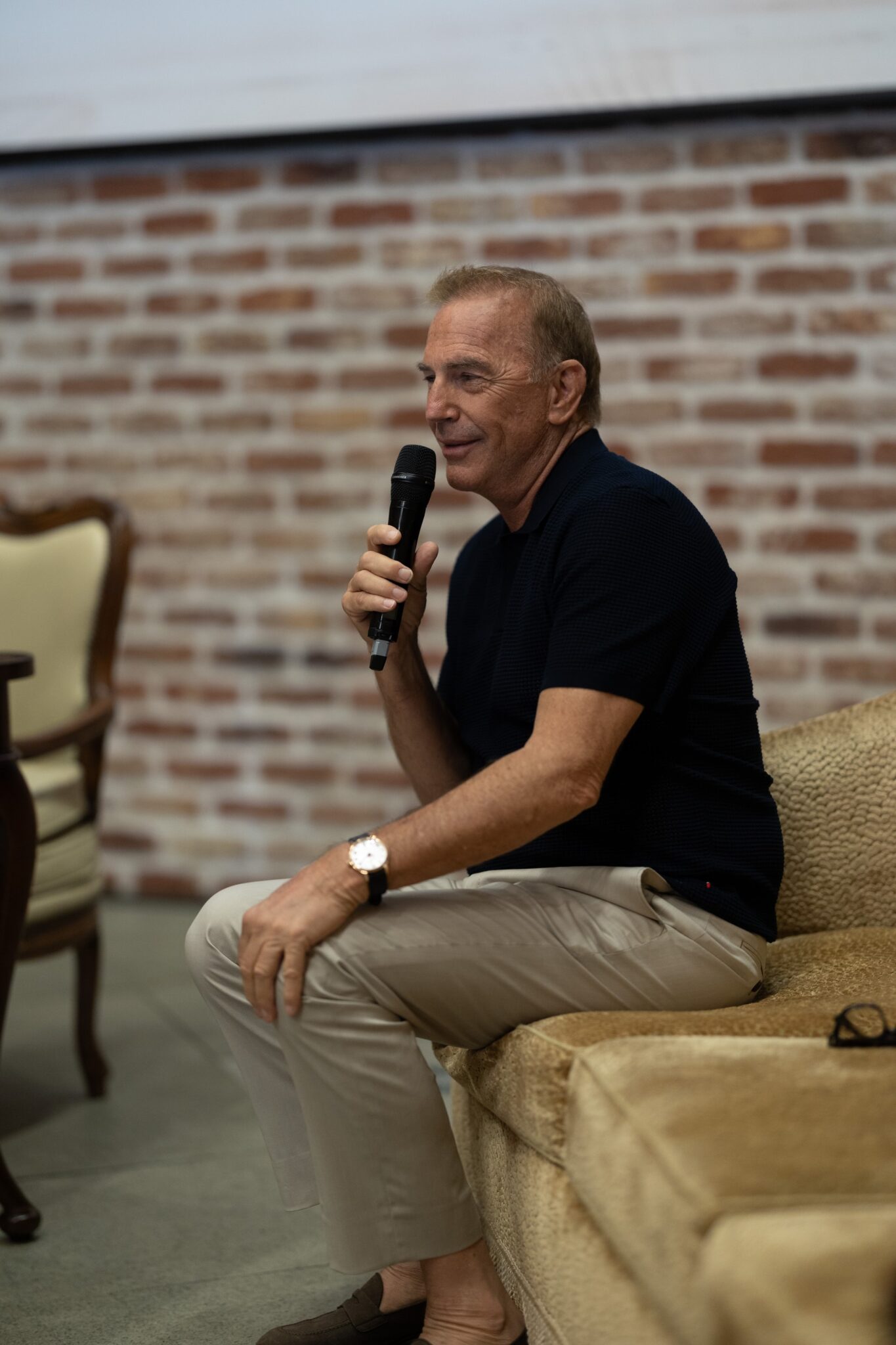 Celebrating Empowerment and Sustainability at the Better World Gala during 81st edition of Venice International Film Festival. With Kevin Costner and Susan Sarandon. 