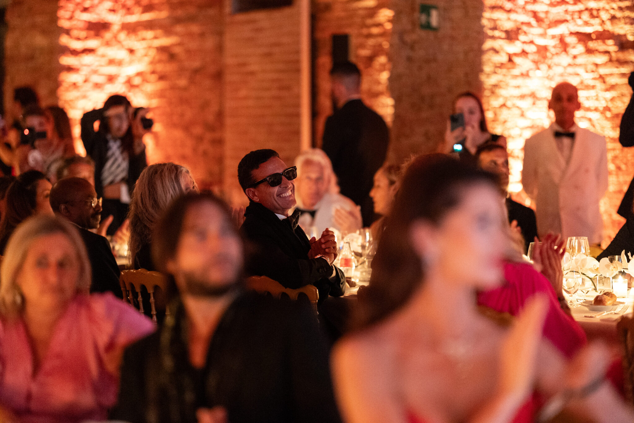 Celebrating Empowerment and Sustainability at the Better World Gala during 81st edition of Venice International Film Festival. With Kevin Costner and Susan Sarandon. 